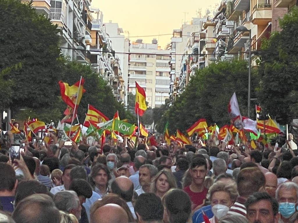 congregación por las elecciones andaluzas