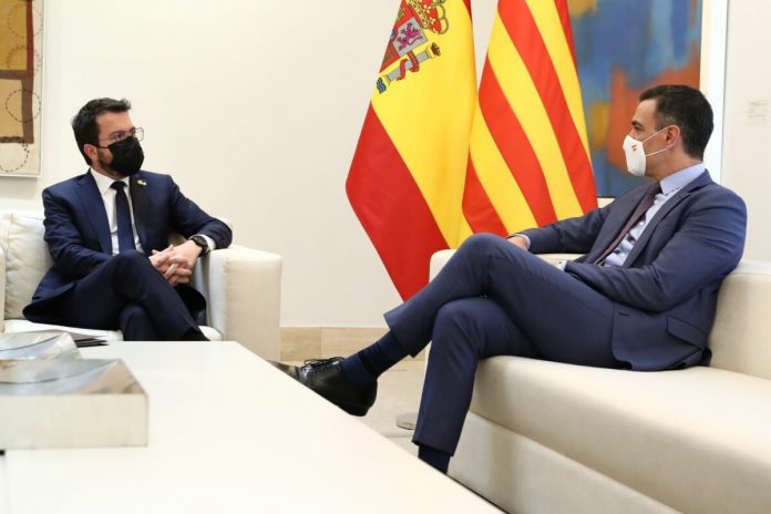 Pedro-Sanchez-y-Pere-Aragones presidente del Gobierno