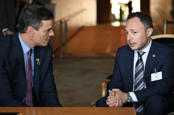 Pedro Sánchez Xavier Espot