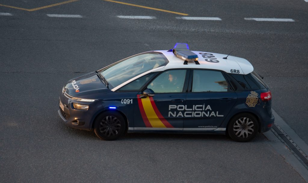 Coche de Policía Nacional