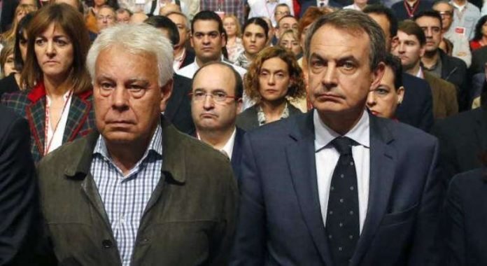 Zapatero y González Zapatero y González