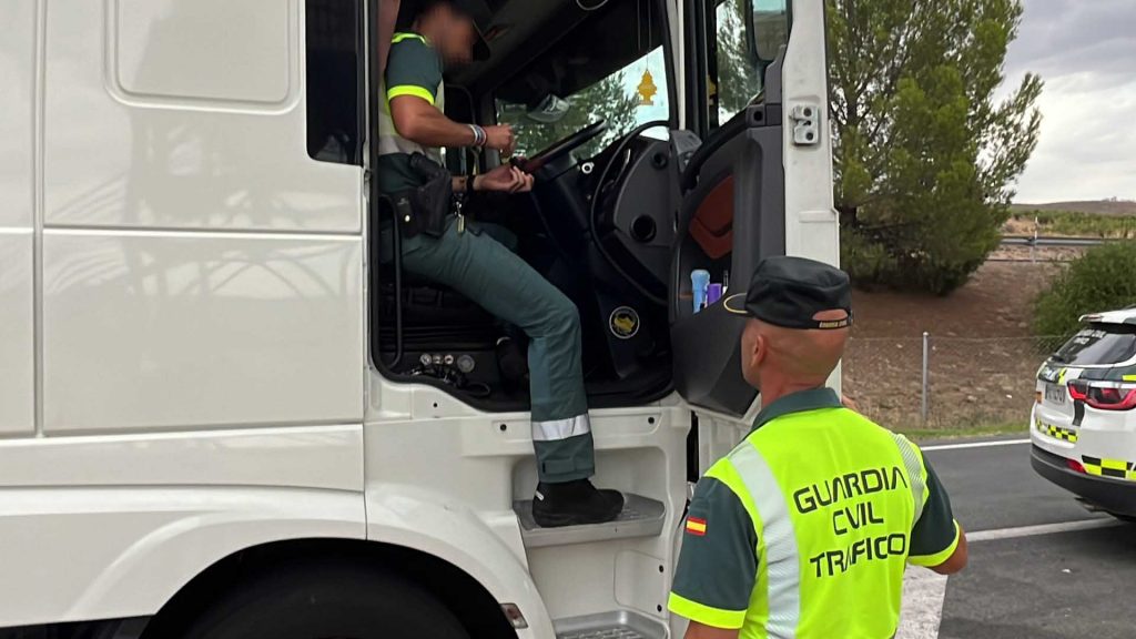 Camionero detenido