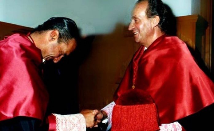 Mario Conde y Juan Carlos I