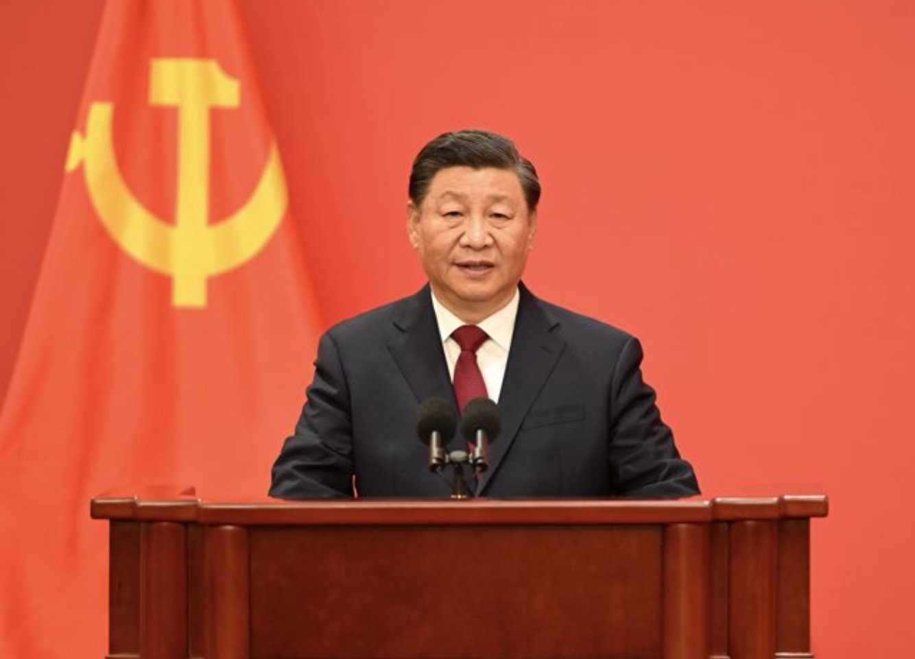 Xi Jinping, Secretario General del PCCH en el XX Congreso del Partido Comunista de China