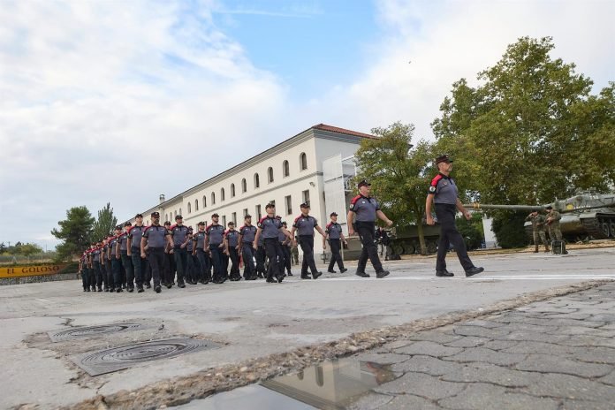 Agentes de la Policía Canaria