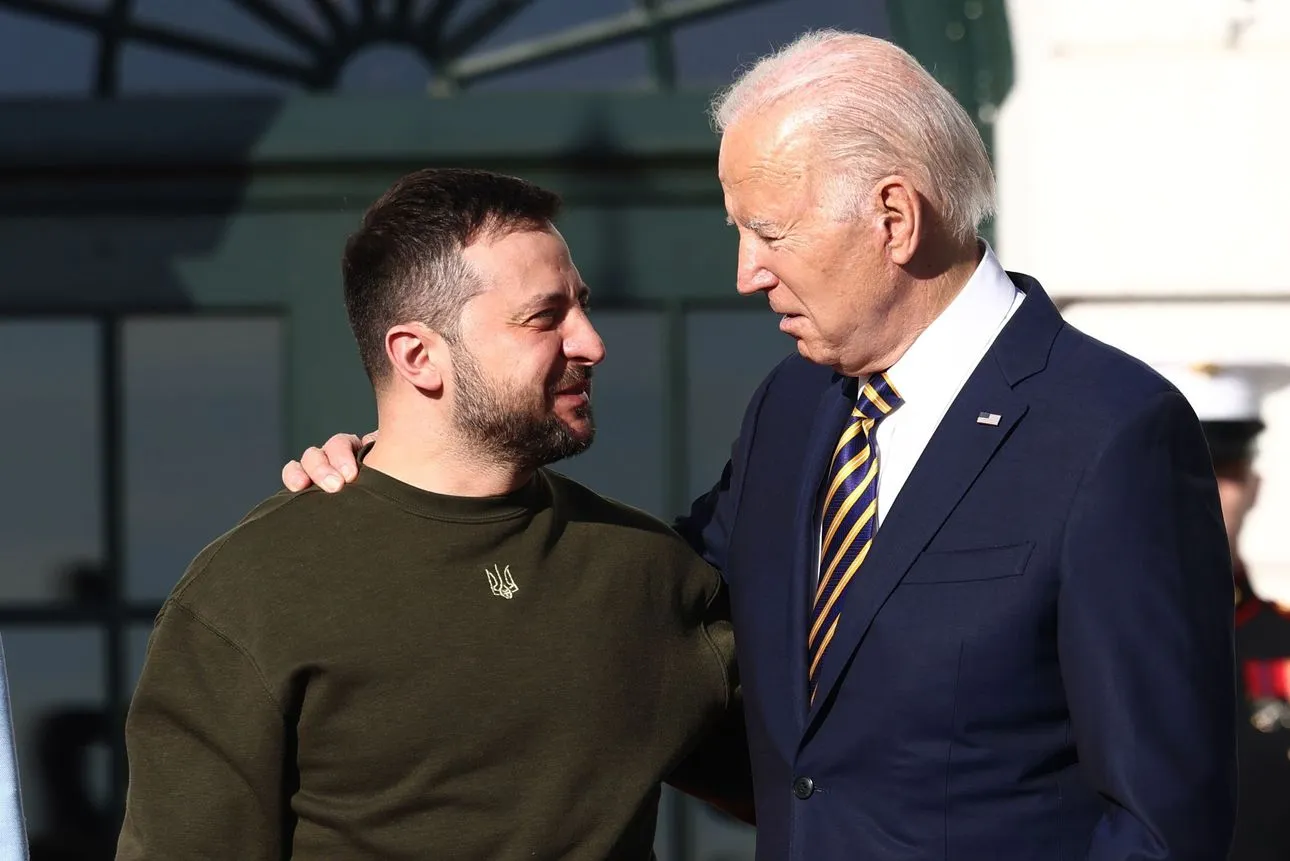 Vlodymyr Zelensky y Joe Biden en Washington, 21 de diciembre de 2022 | Fuente: Shutterstock