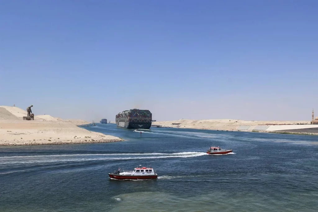 El canal de Suez