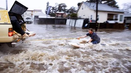 Inundación en California