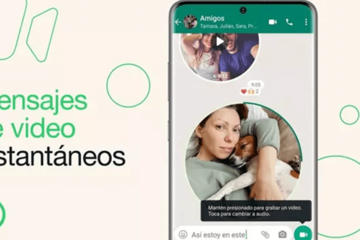 Los mensajes de vídeo llegan a WhatsApp