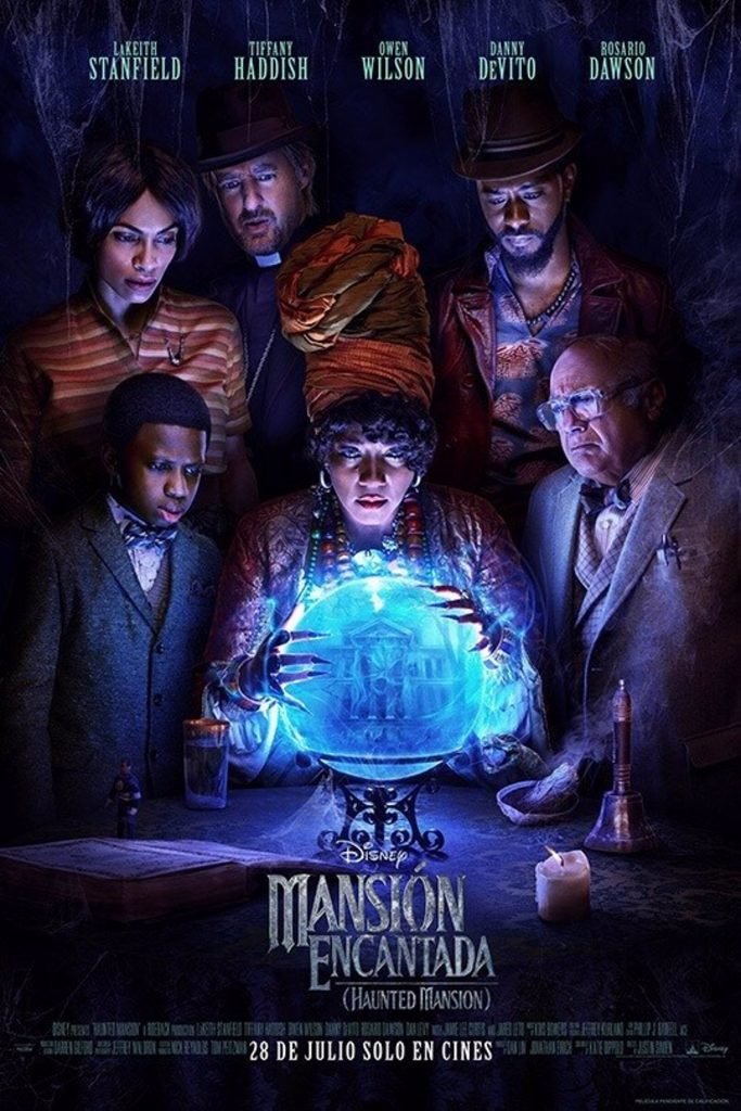 Cartel de "Mansión encantada", estreno Disney