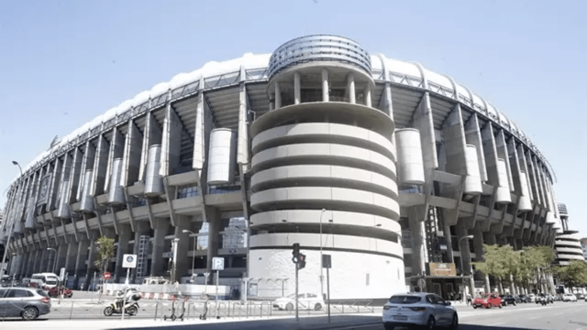 Estadio Santiago Bernabéu de Madrid.