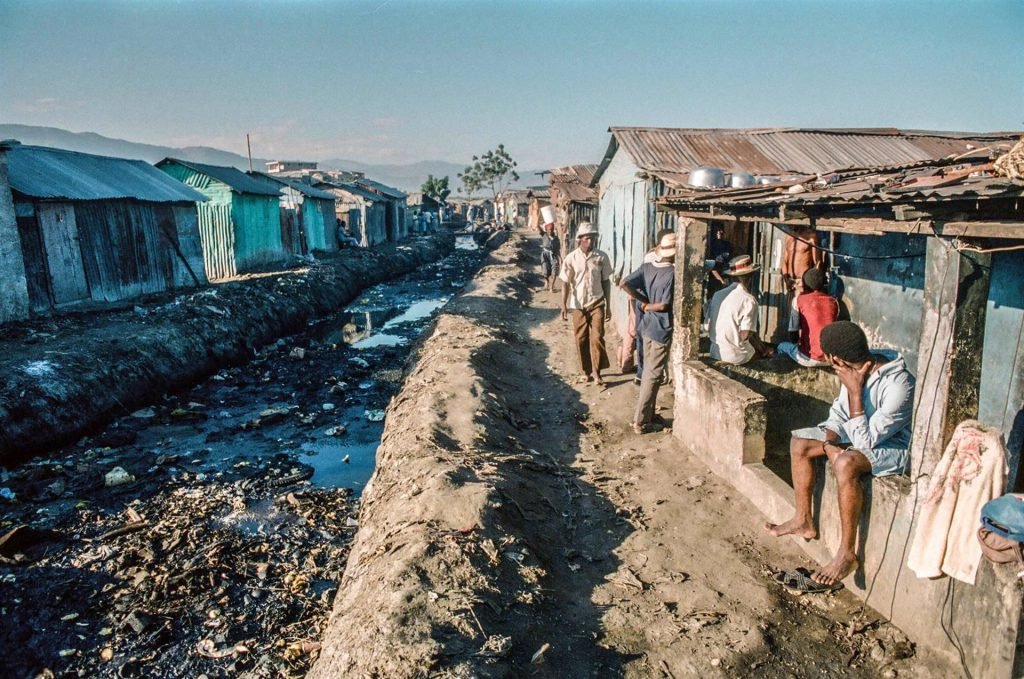 Barrio de Puerto Príncipe, la capital haitiana