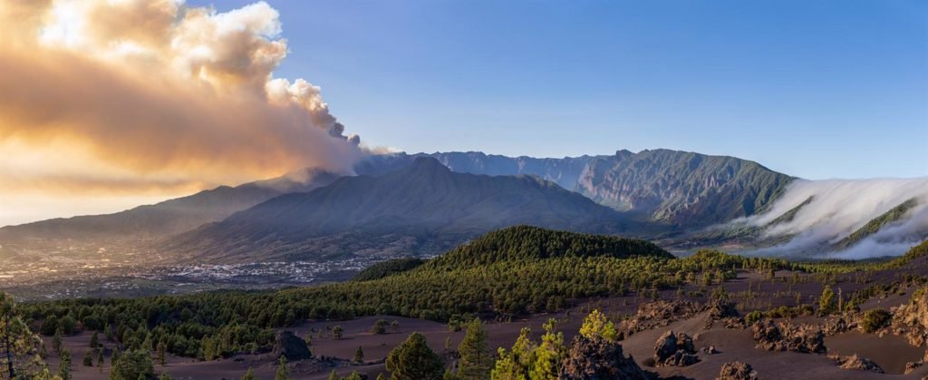 Las llamas han afectado por el momento a unas 4.650 hectáreas y quemado unas 20 edificaciones en la Palma de Gran Canaria.