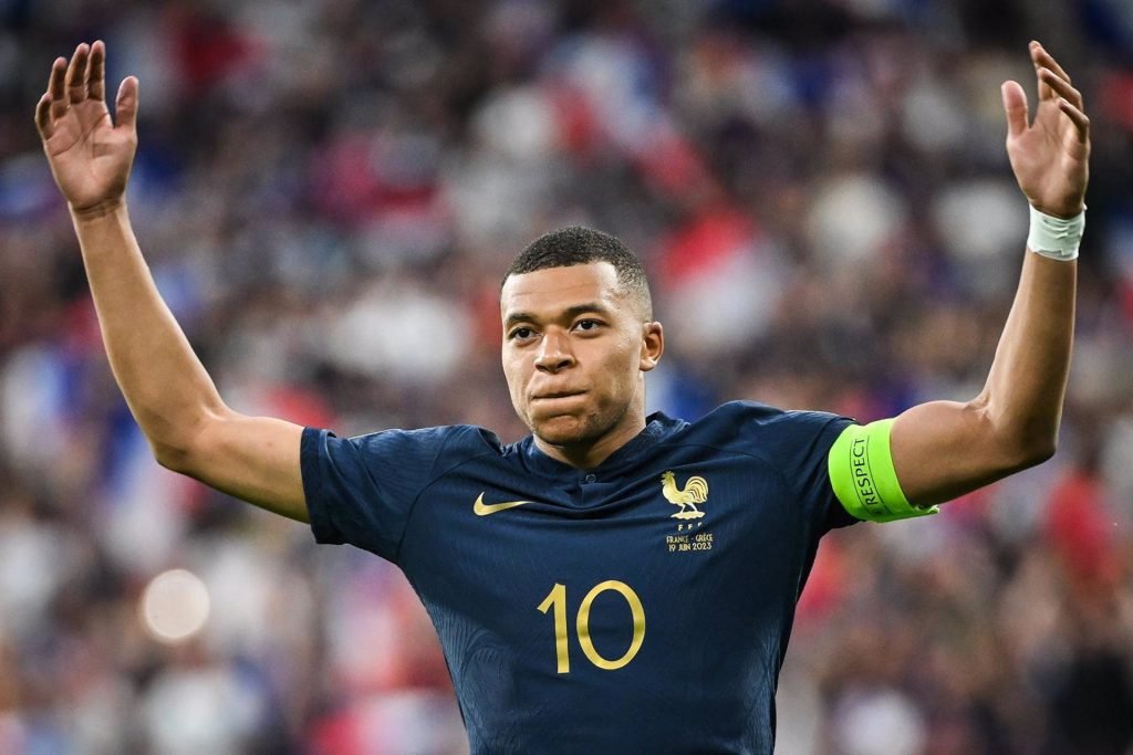 Mbappé, delantero del PSG