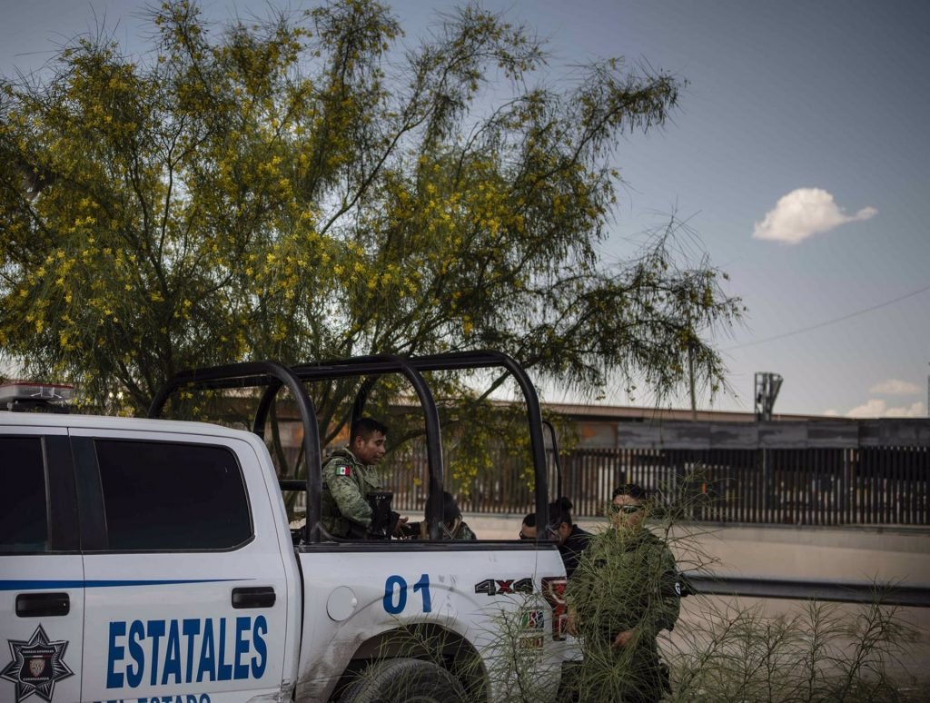 Efectivos de la Poicía de México