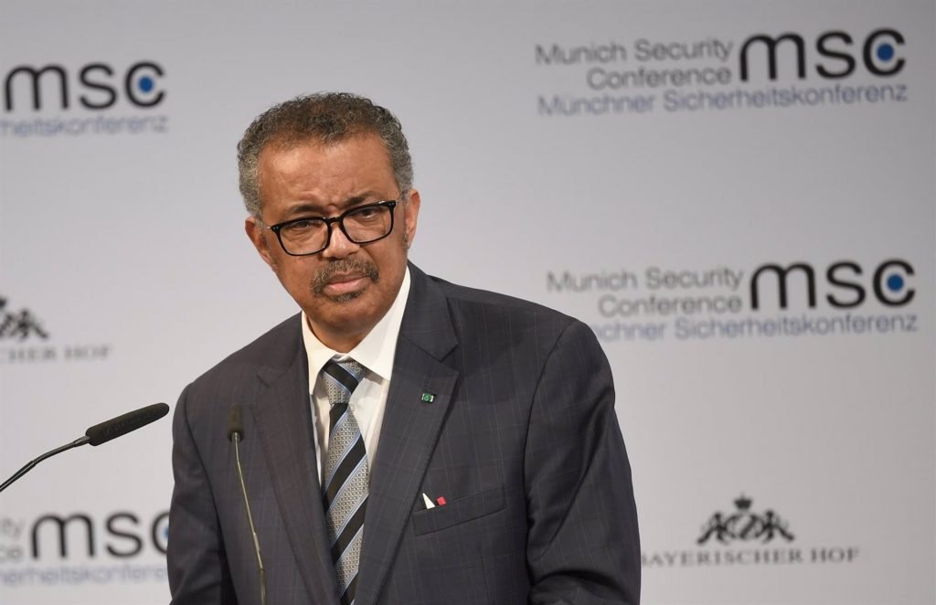 Tedros Adhanom Ghebreyesus, director general de la Organización Mundial de la Salud (OMS)