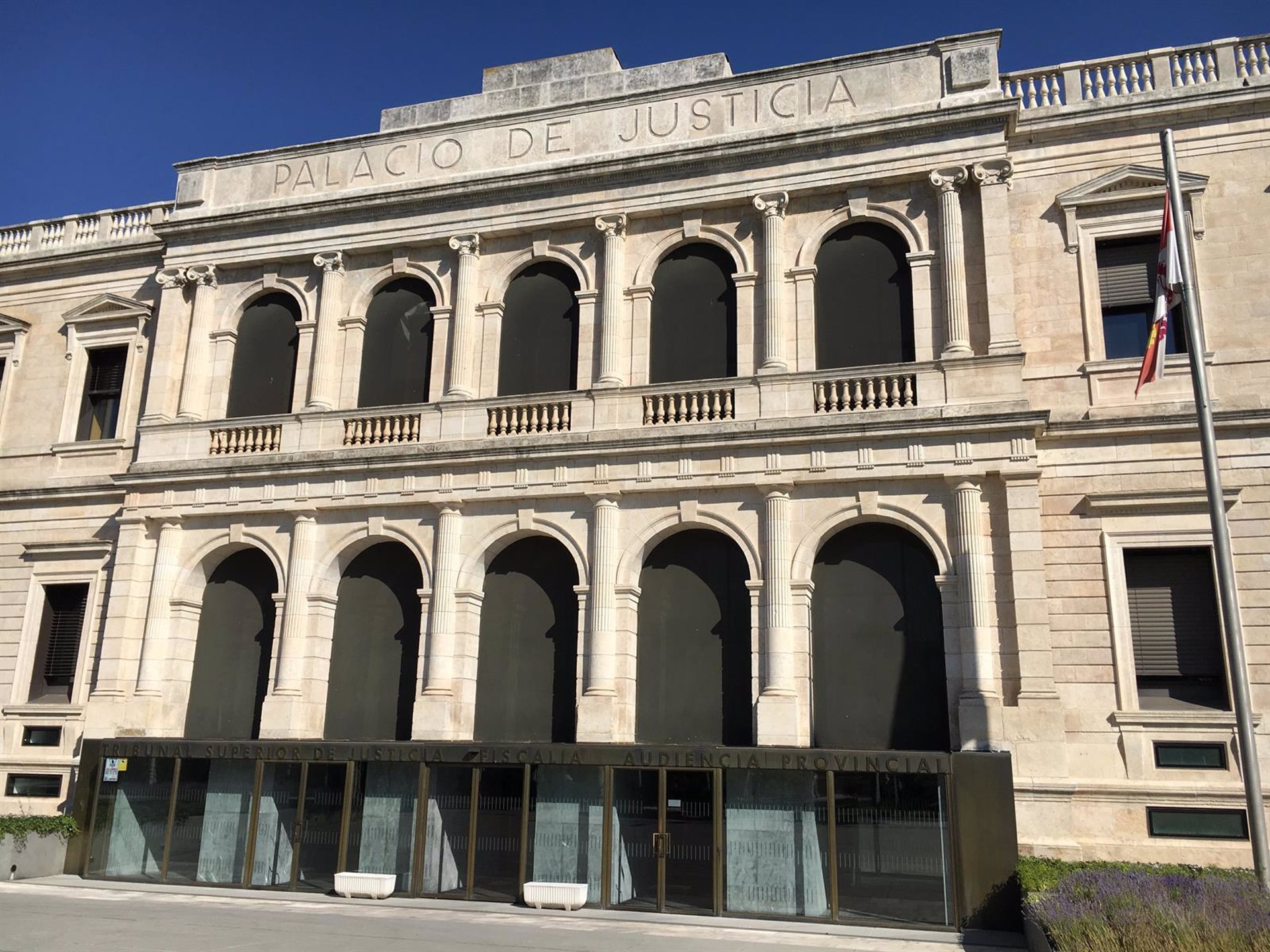 Archivo - Sede del TSJCyL en Burgos - EUROPA PRESS - Archivo