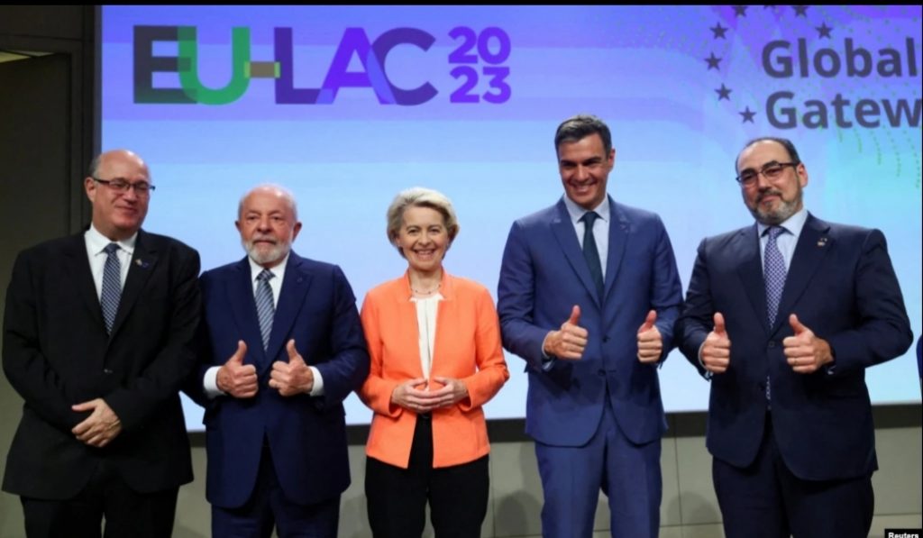 III Cumbre UE-CELAC del 17 y 18 de julio de 2023 en Bruselas. / Fuente: RR