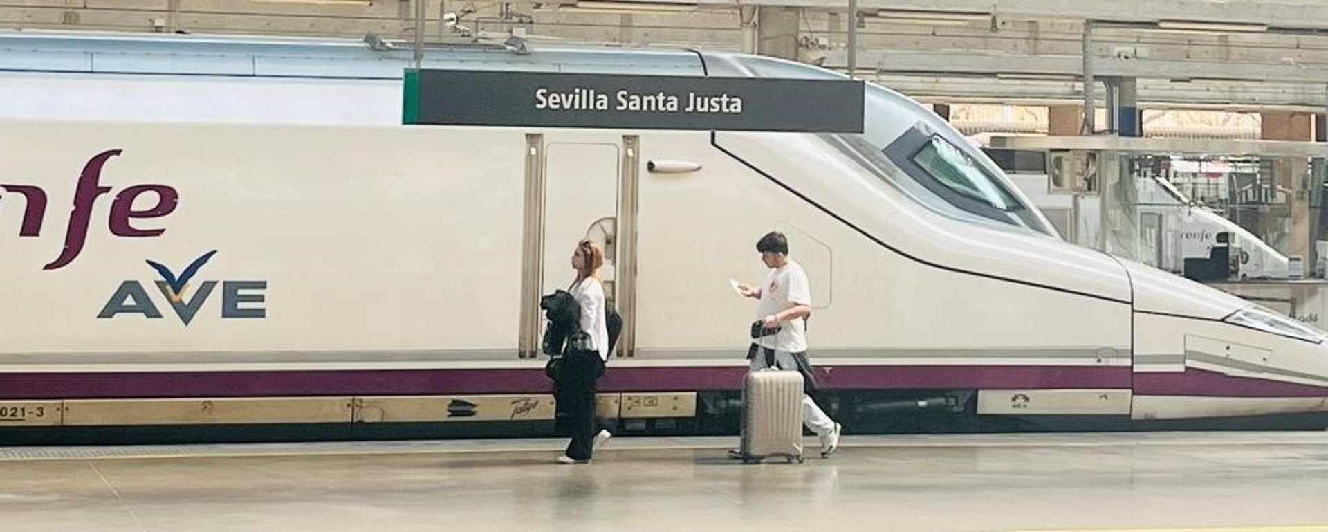 La estación de Renfe Santa Justa en Sevilla. | Fuente: Europa Press