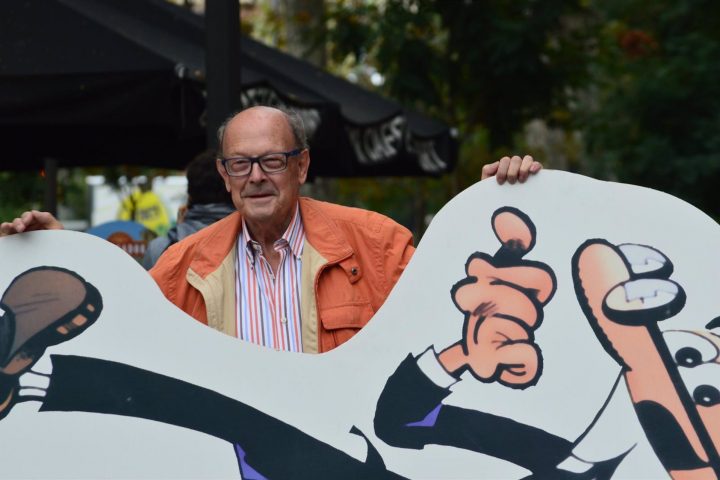 Muere este sábado en la mañana el historietista y dibujante español Francisco Ibáñez a los 87 años de edad.