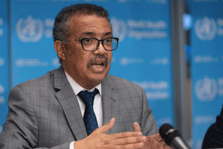 El director general de la Organización Mundial de la Salud (OMS), Tedros Adhanom Ghebreyesus.