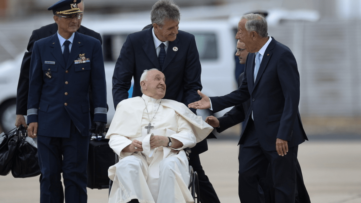 El papa Francisco a Lisboa para participar en la JMJ.