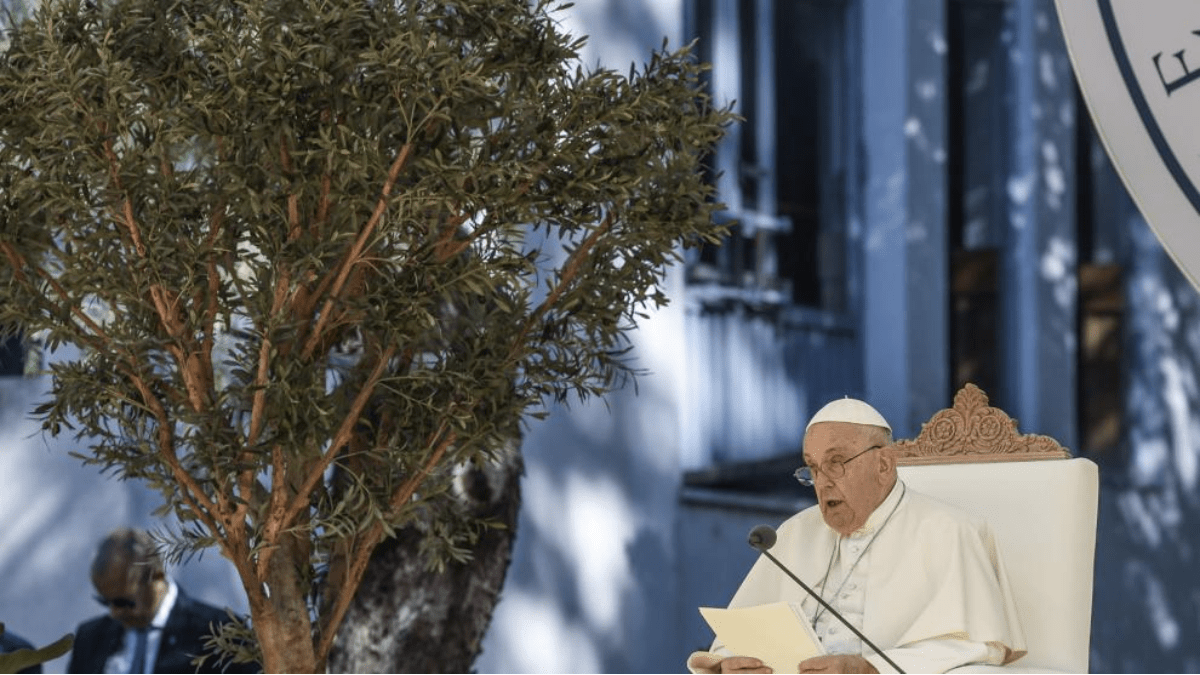 El papa Francisco, este jueves en Lisboa