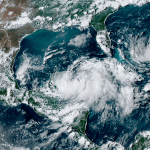 La tormenta tropical Idalia