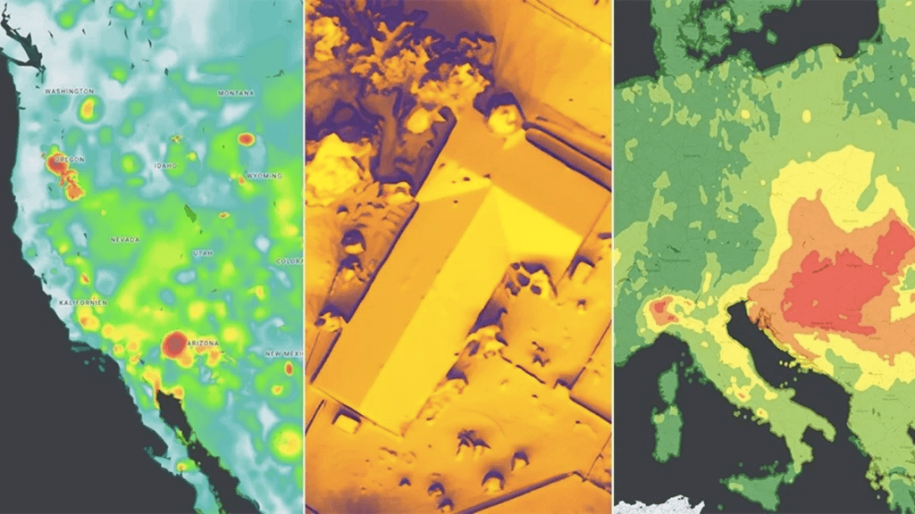 Las nuevas API de sostenibilidad de Google Maps para ofrecer información solar, la calidad del aire y el estado del polen. - GOOGLE MAPS