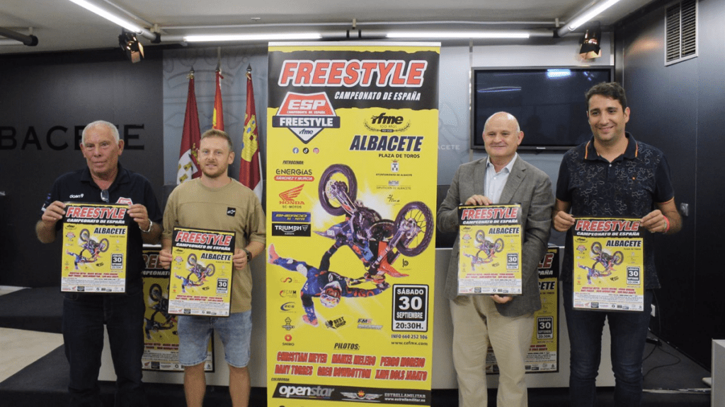 Presentación del Campeonato de Freestyle en Albacete