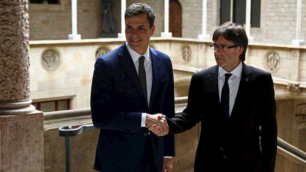 Sánchez y Puigdemont