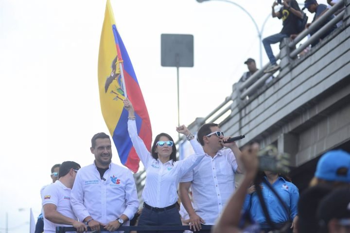 La candidata presidencial de Ecuador Luisa Gonzalez. / Fuente: Europa Press