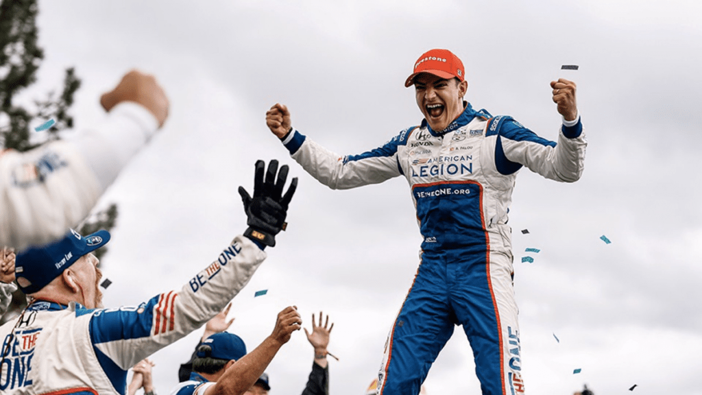 Alex Palou, bicampeón de la Indycar Series. - INDYCAR