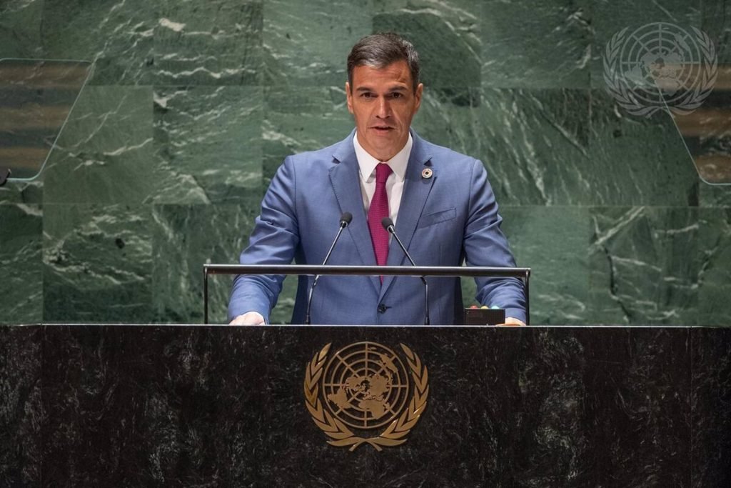 Sánchez en Asamblea de la ONU, sobre el cambio climático