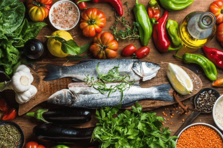 Alimentos de la dieta mediterránea