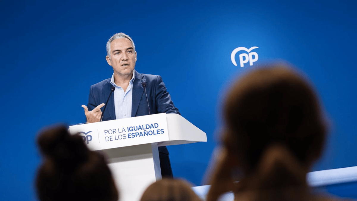 El coordinador general del PP, Elías Bendodo