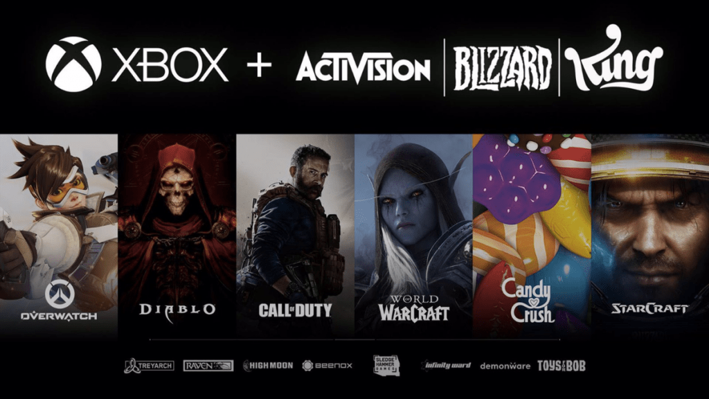 Imagen de los estudios de Microsoft y Activision Blizzard