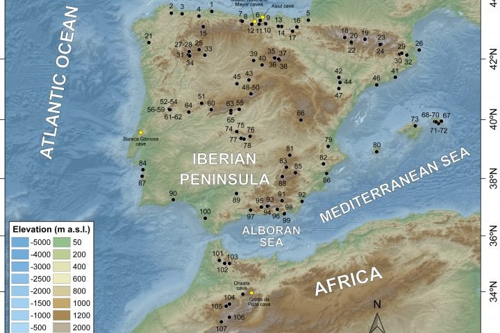 Mapa de España que refleja la evolución de la sequía. /UGR