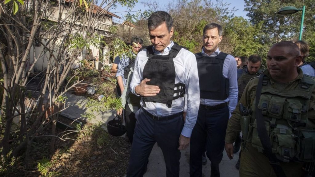 Alexander de Croo y Pedro Sánchez