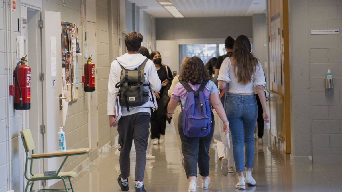 Un grupo de estudiantes