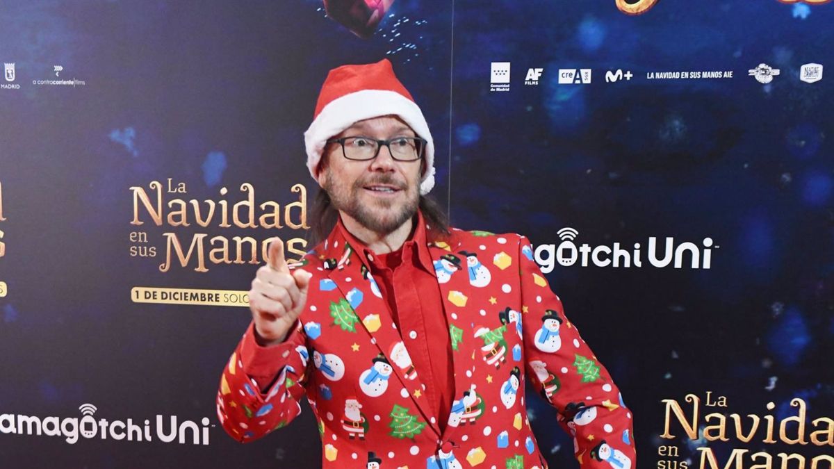Santiago Segura, el Papá Noel de 'La Navidad en sus manos'