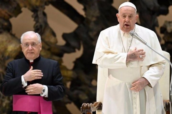 El Papa Francisco en la audiencia general