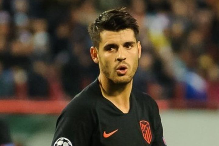 Álvaro Morata, delantero del Atlético de Madrid