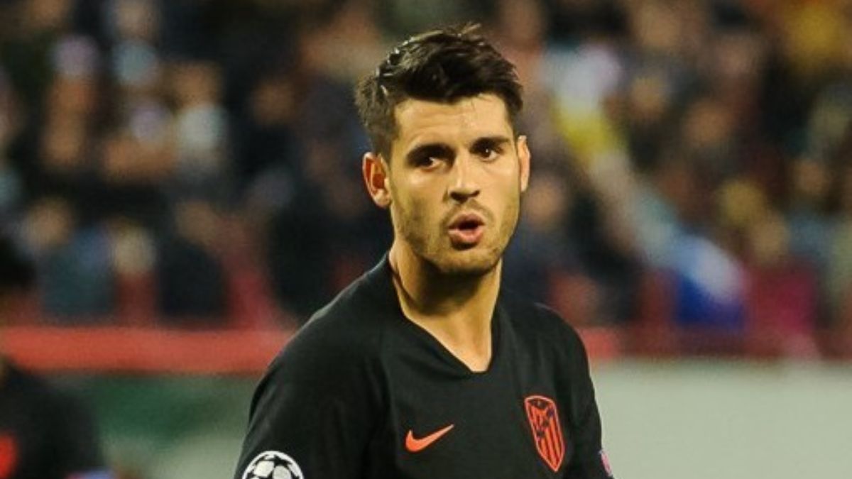 Álvaro Morata, delantero del Atlético de Madrid