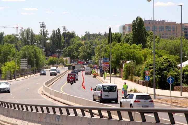 Imagen de la A-1 a su paso por la localidad de Alcobendas - AYUNTAMIENTO DE ALCOBENDAS