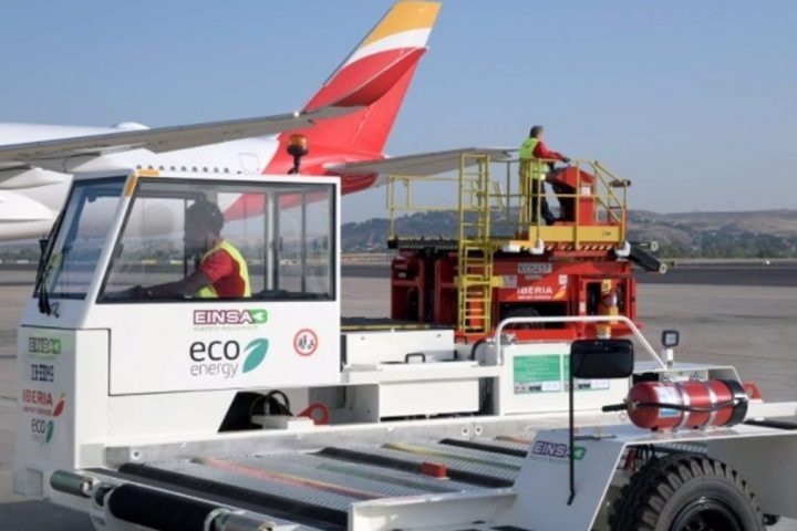 El 'handling' de Iberia invertirá más de 100 millones para lograr cero emisiones netas en 2025