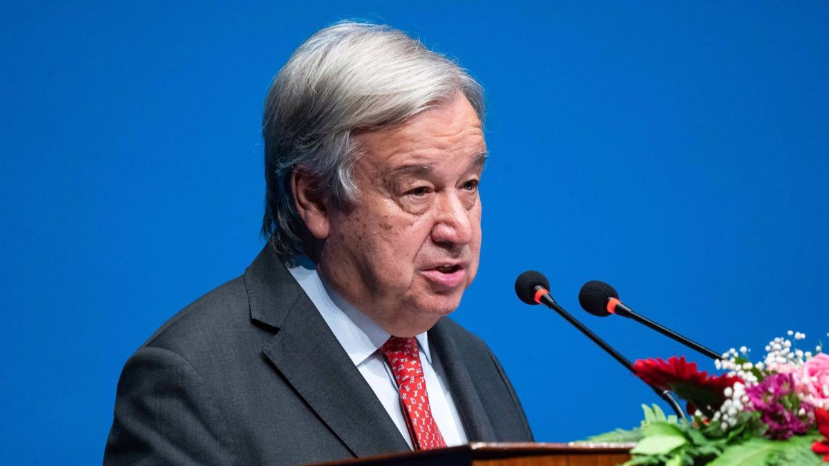 El secretario general de Naciones Unidas, António Guterres. - Europa Press
