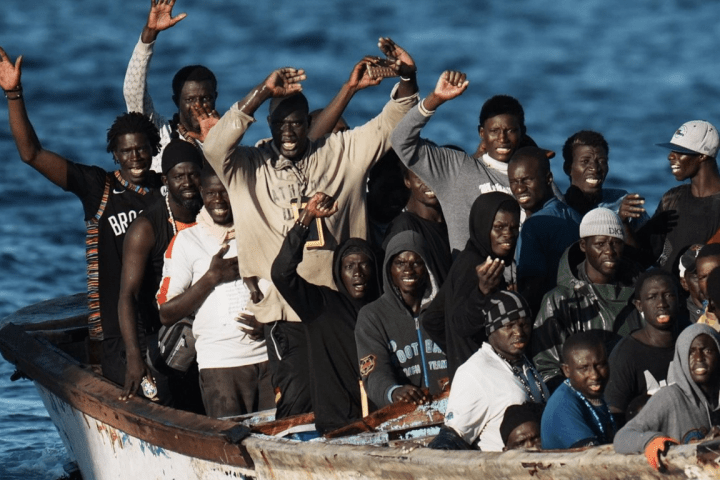 Año de récord en la llegada de migrantes irregulares a España