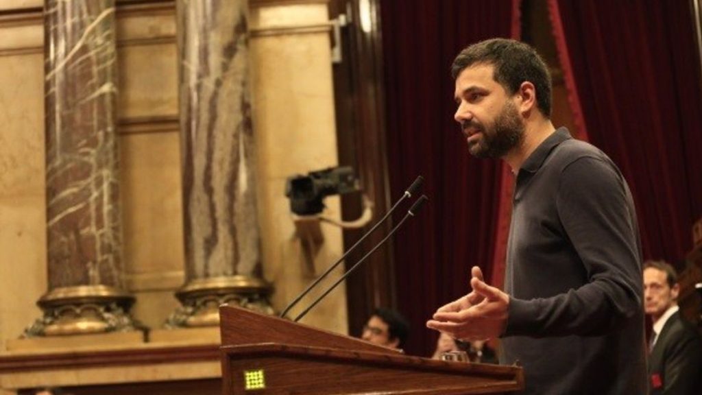 Ruben Wagensberg, secretario cuarto de la Mesa y diputado de ERC en el Parlament / Fuente: Europa Press