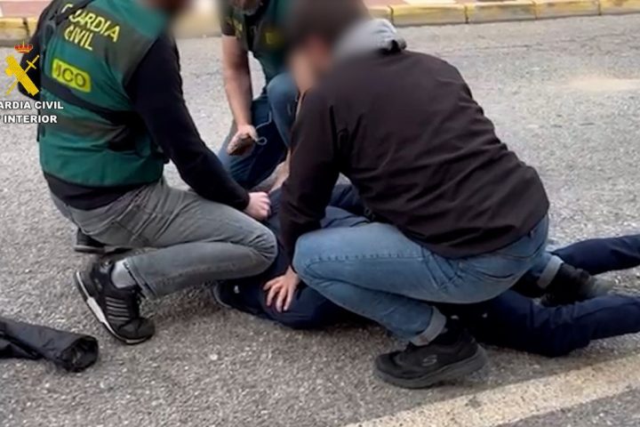 Mafioso detenido por la Guardia Civil: | Fuente: GC